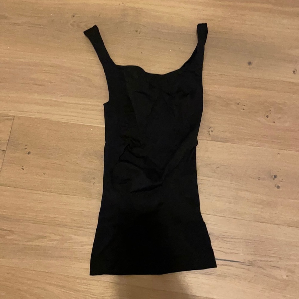 Blanqi black maternity tank